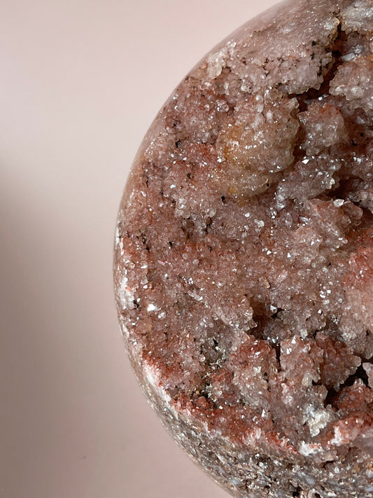 Pink Amethyst Sphere - Judith