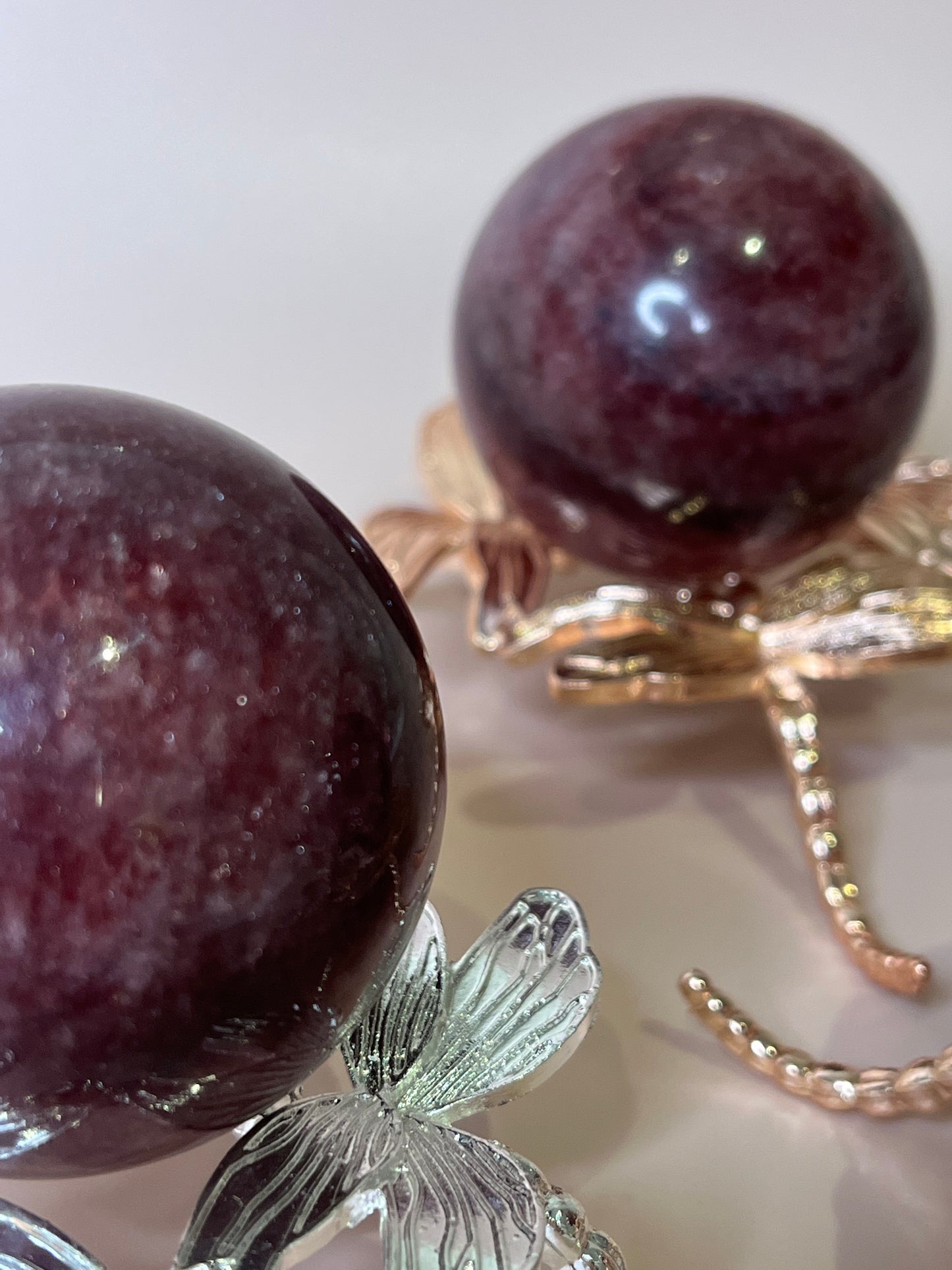 Strawberry Quartz Sphere