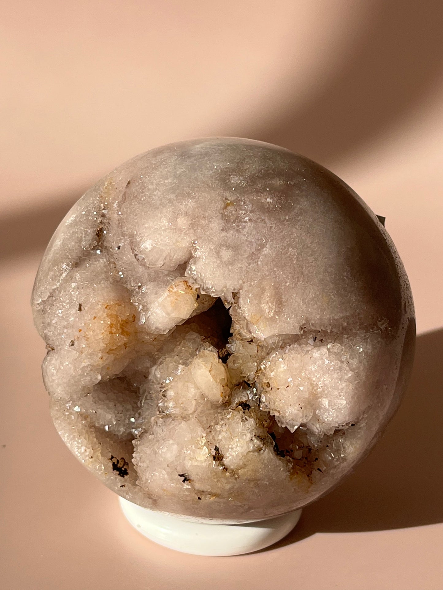 Pink Amethyst Sphere - Jazz