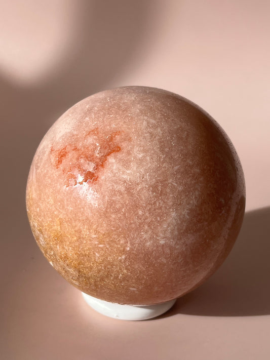 Pink Amethyst Sphere - Emma