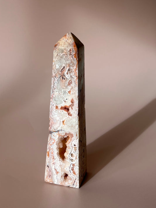 Crazy Lace Agate Tower