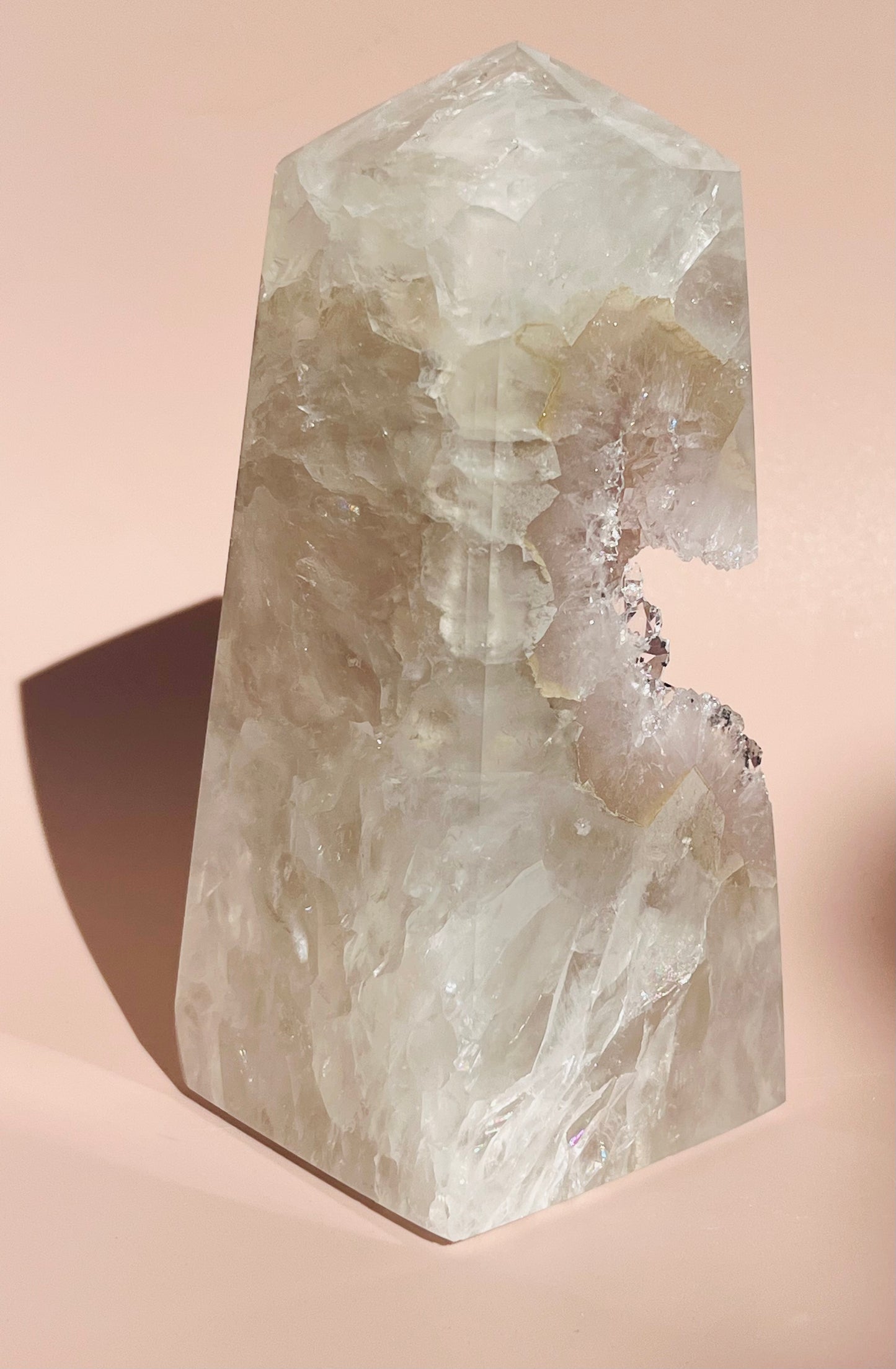 Druzy Agate Obelisk - 765g