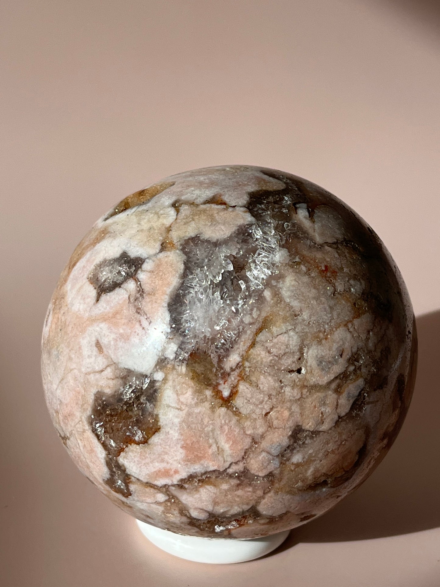 Pink Amethyst Sphere - Kane