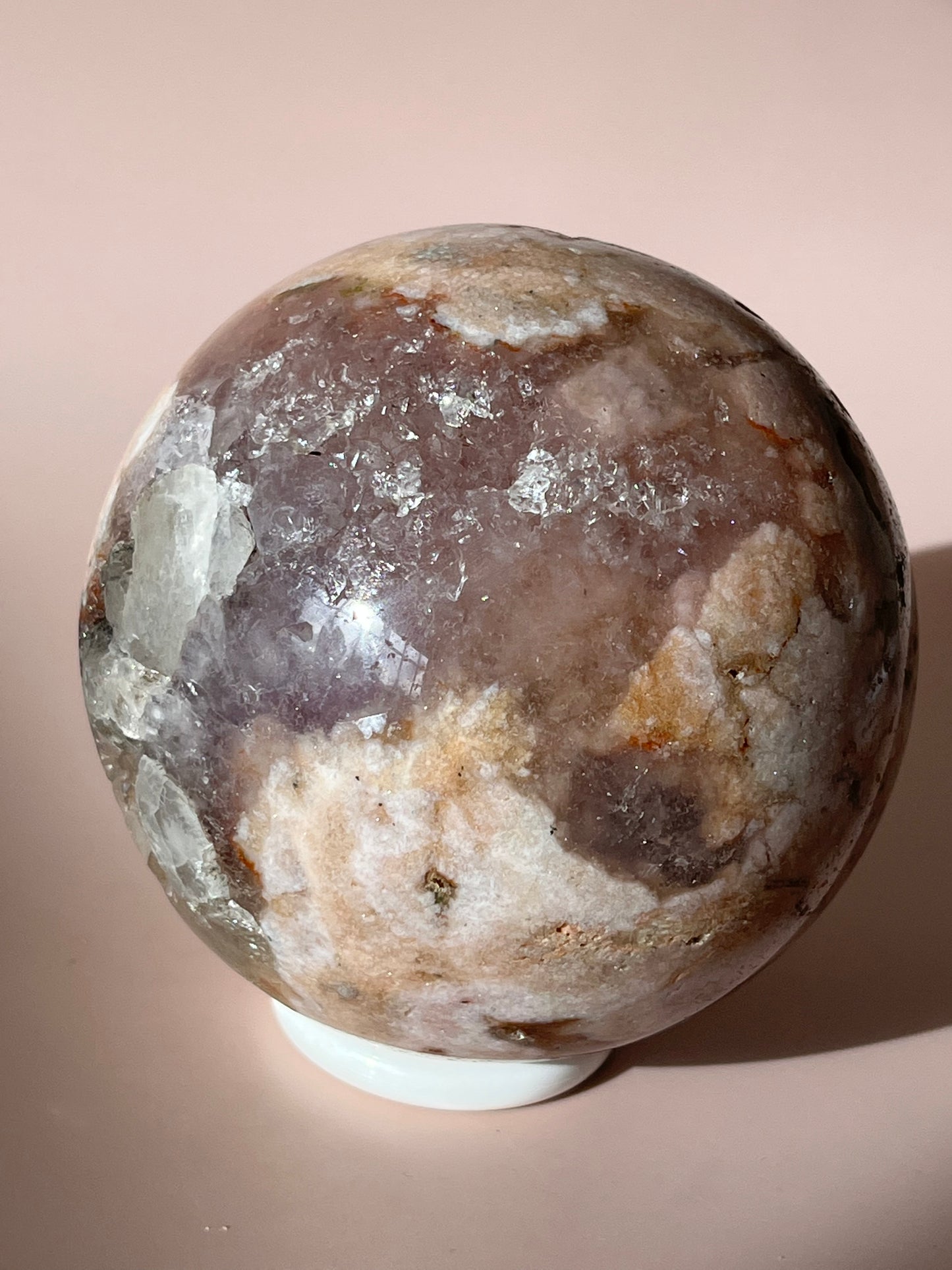 Pink Amethyst Sphere - Kane