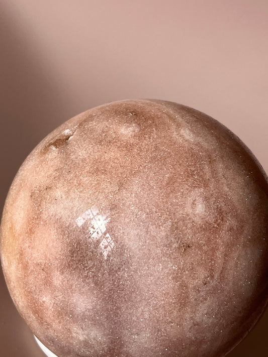 Pink Amethyst Sphere - Naomi