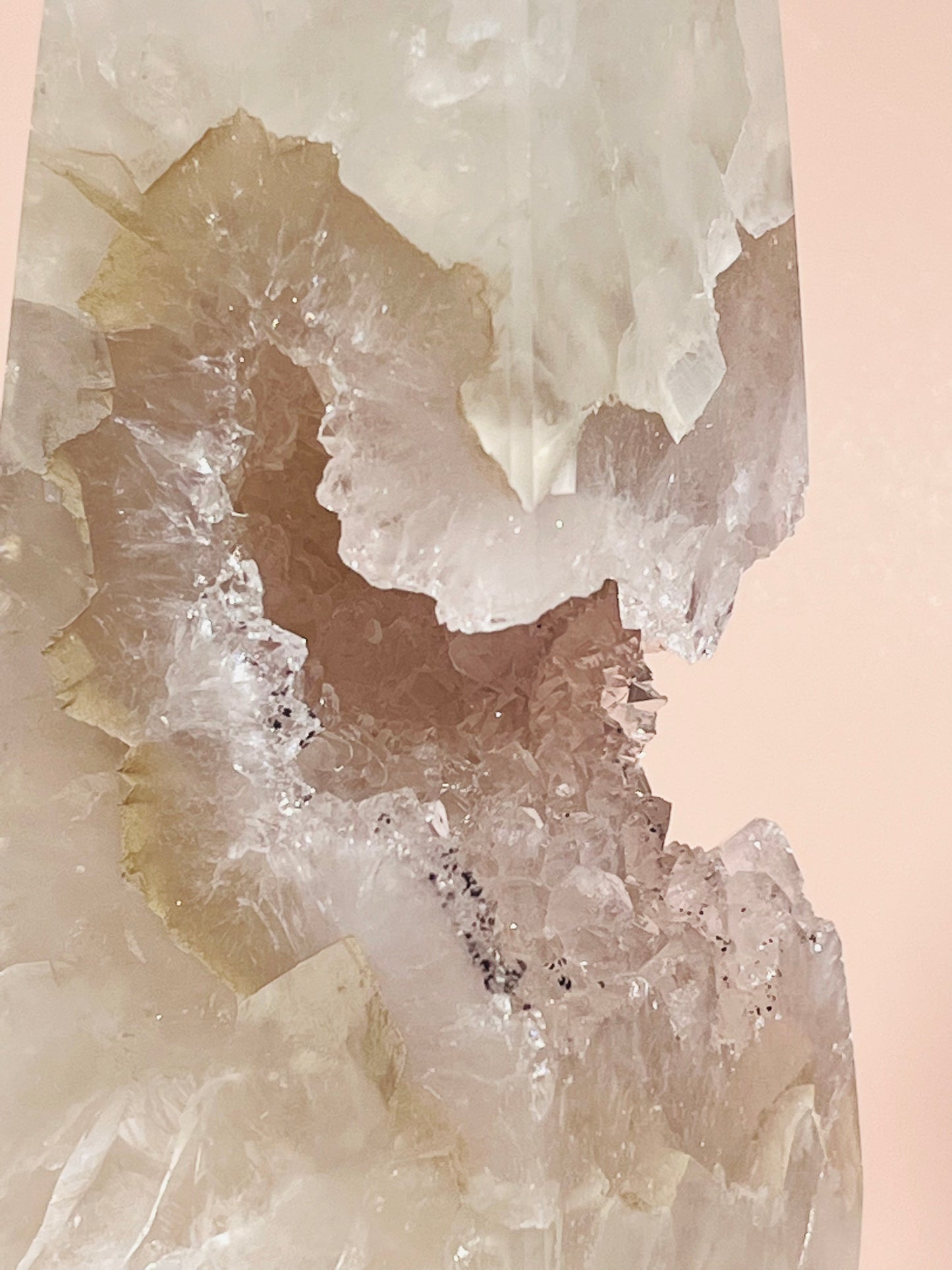 Druzy Agate Obelisk - 765g