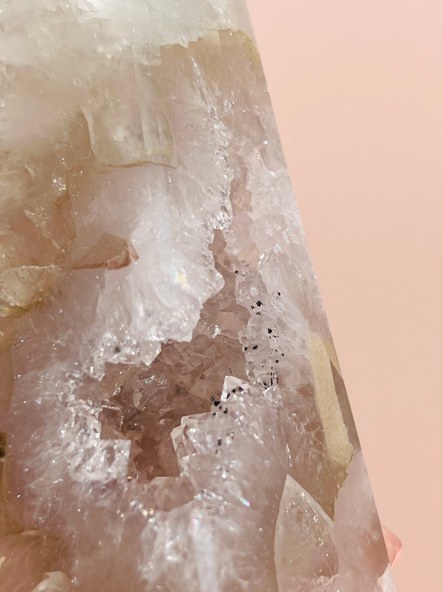 Druzy Agate Obelisk - 268g