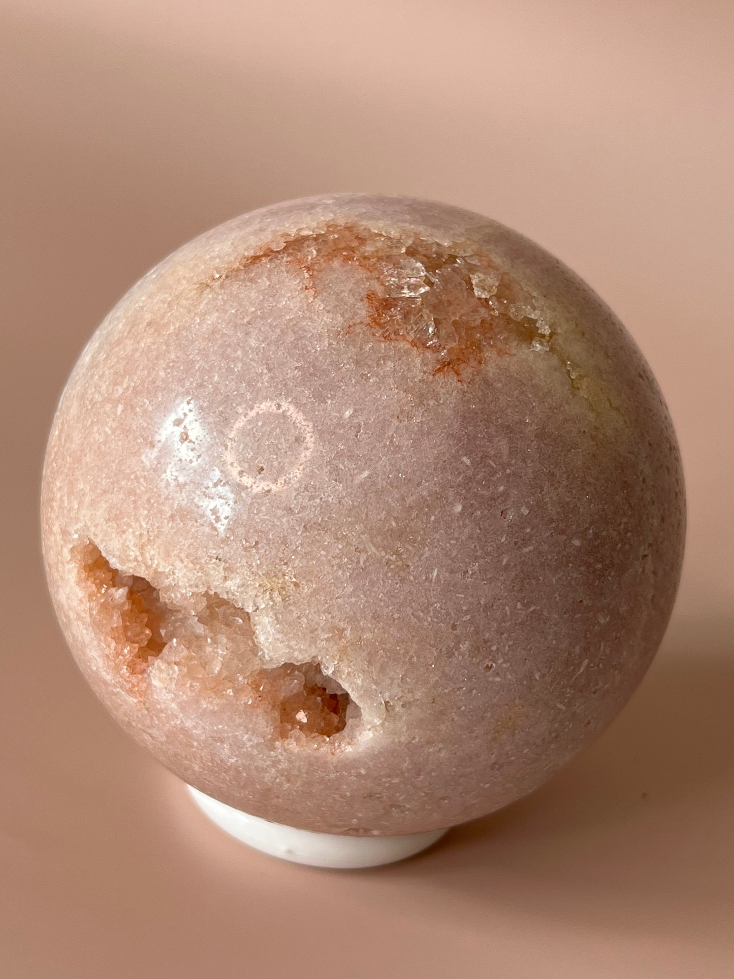 Pink Amethyst Sphere - Annabell