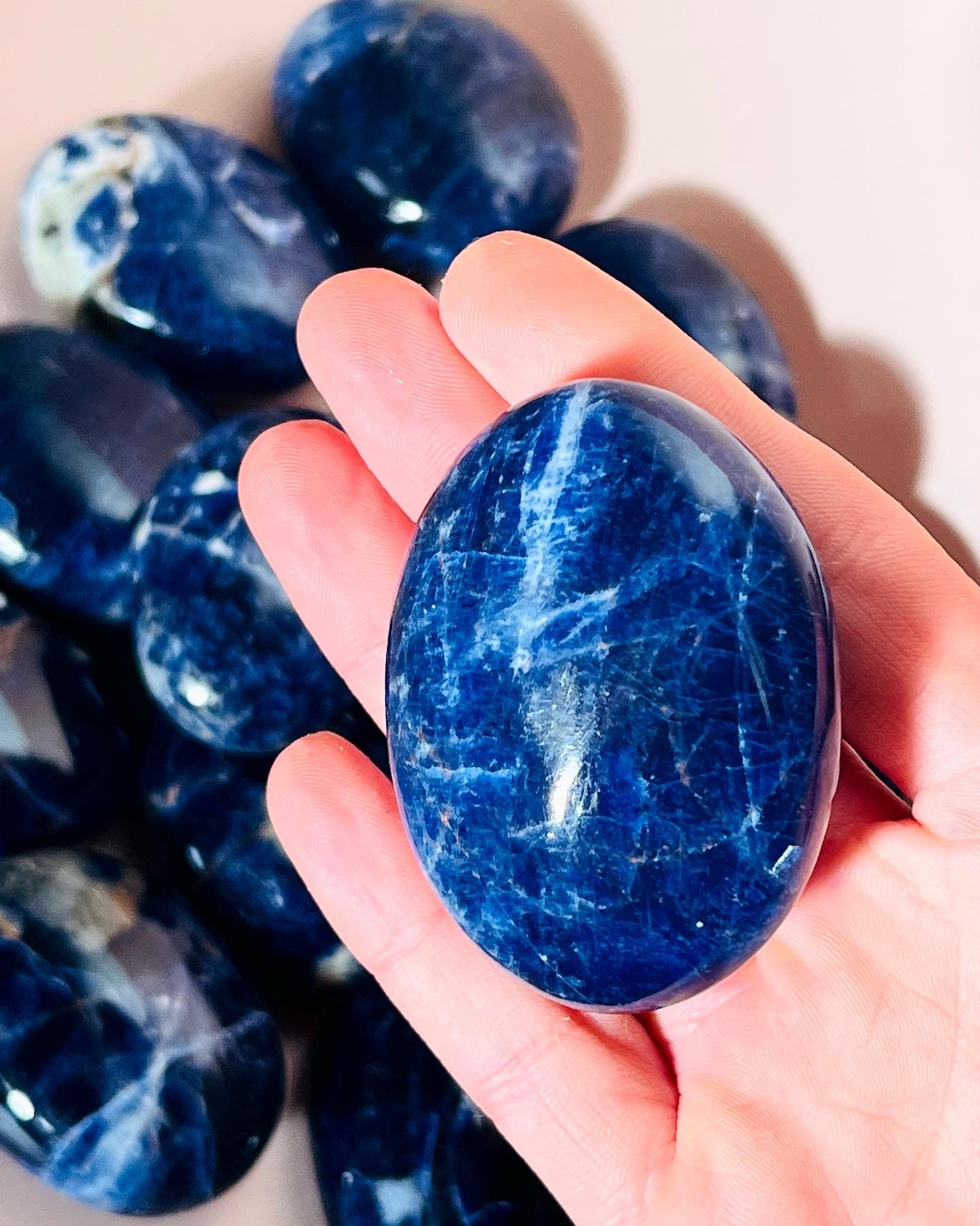 Sodalite Palmstones