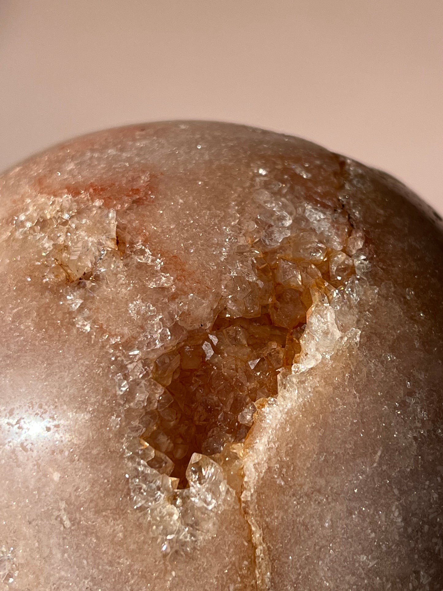 Pink Amethyst Sphere - Alex