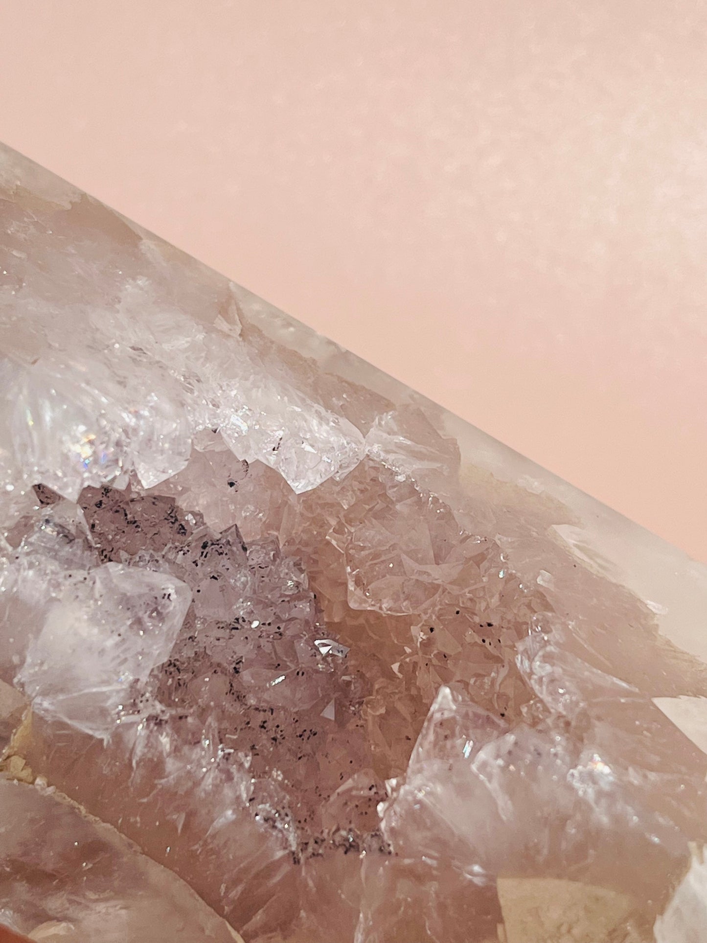 Druzy Agate Obelisk - 708g