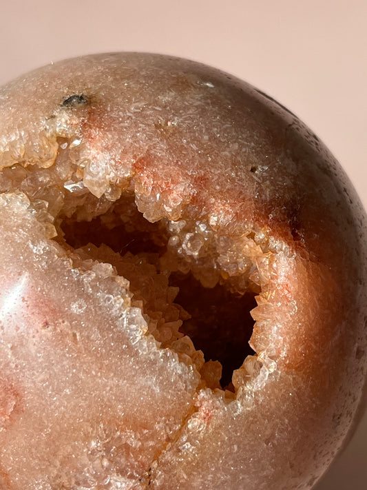 Pink Amethyst Sphere - Alex