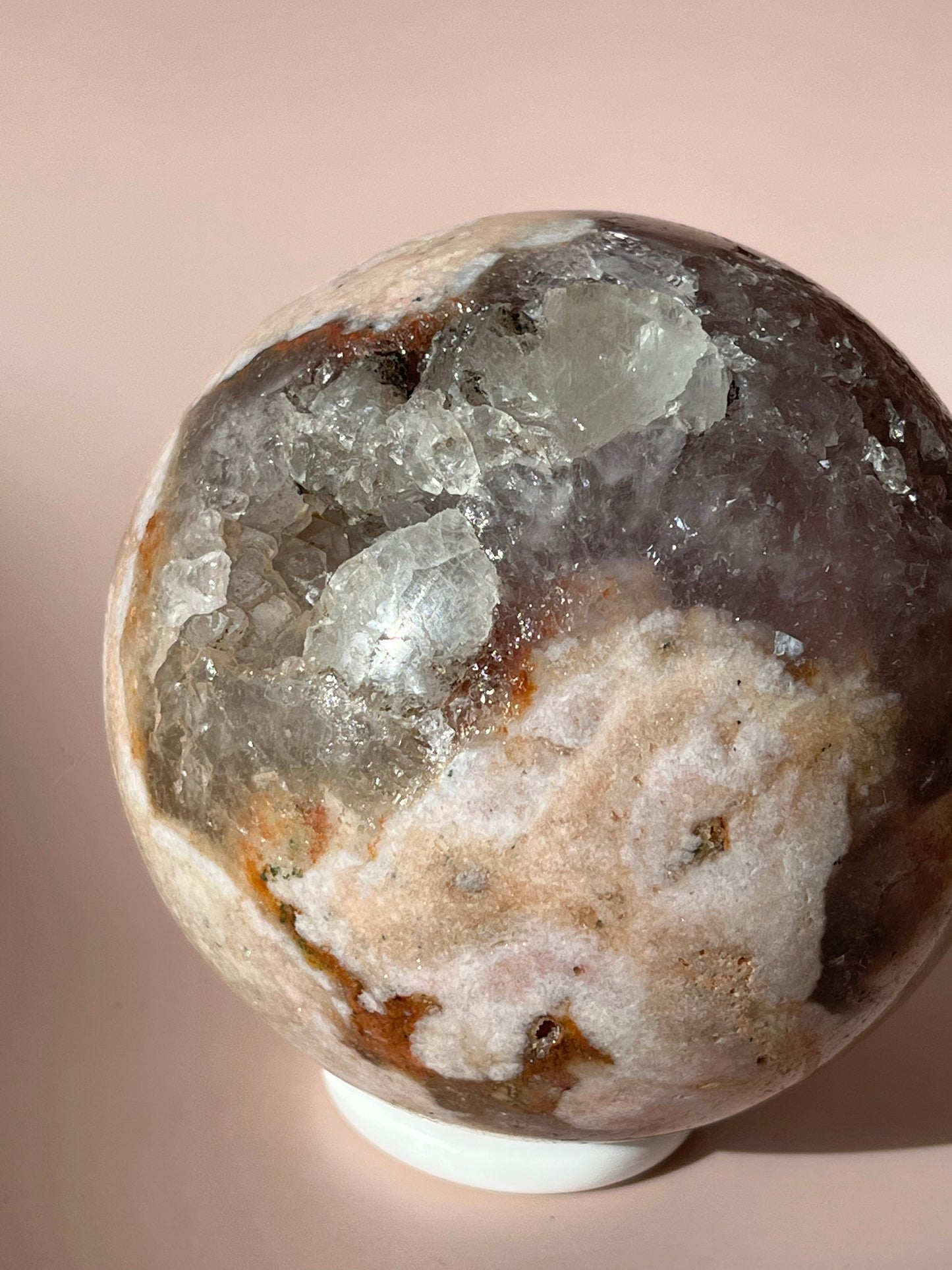 Pink Amethyst Sphere - Kane