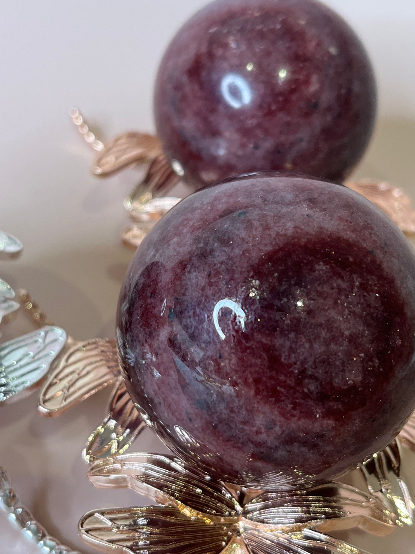 Strawberry Quartz Sphere