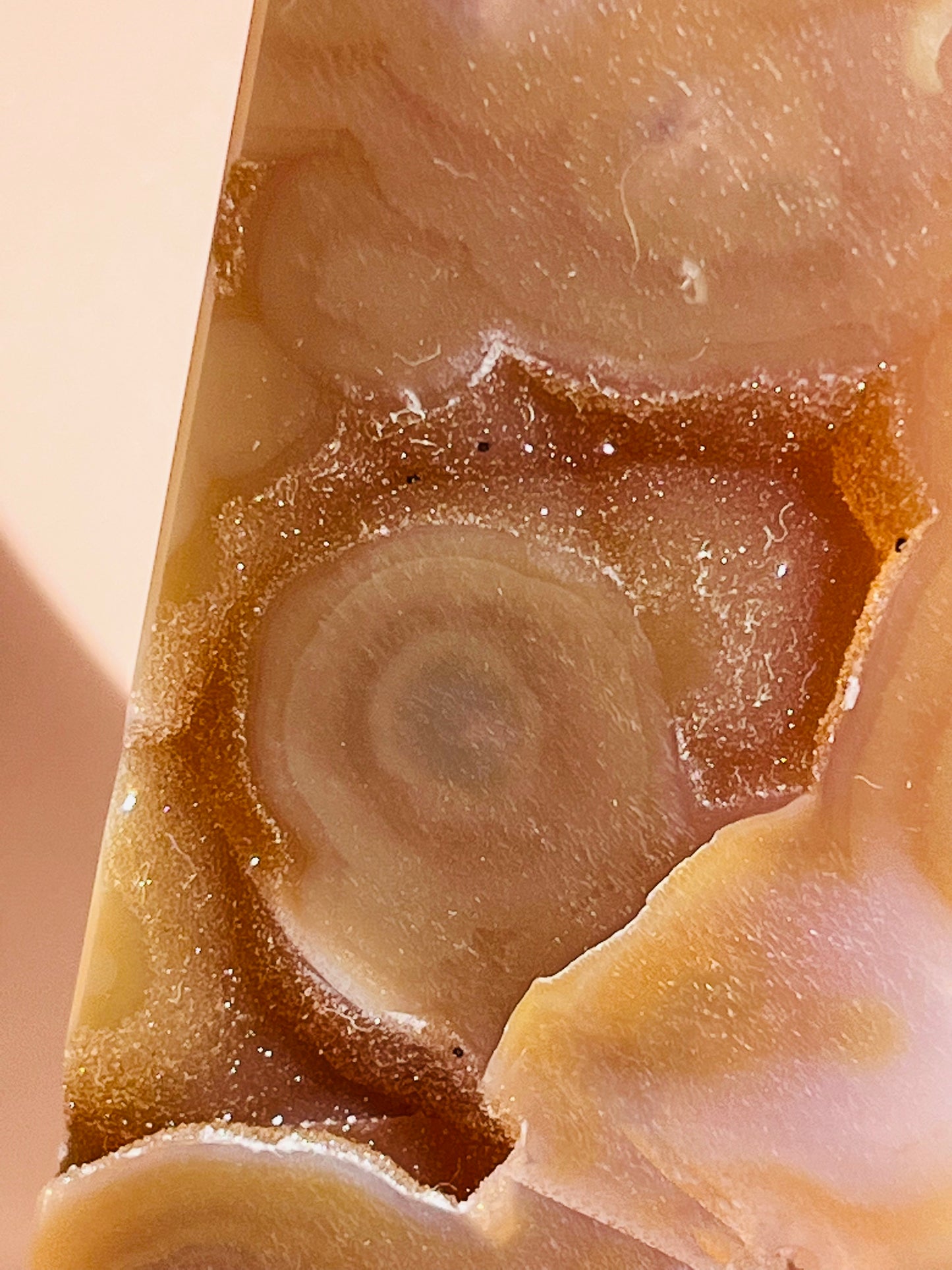 Druzy Agate Obelisk - 675g