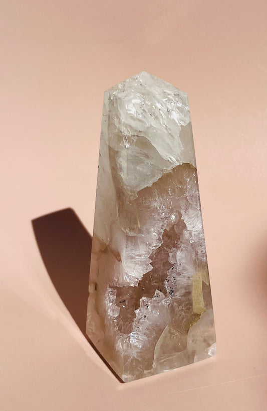 Druzy Agate Obelisk - 268g