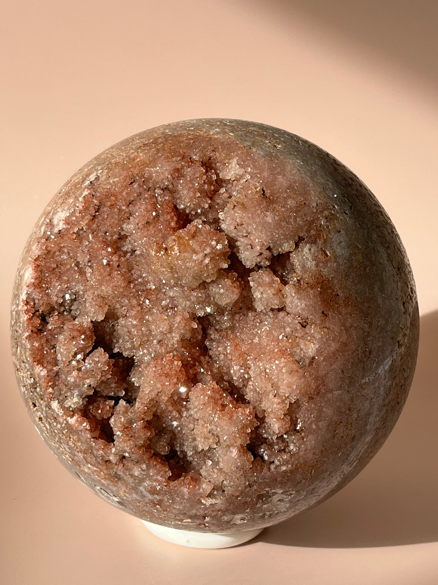 Pink Amethyst Sphere - Judith