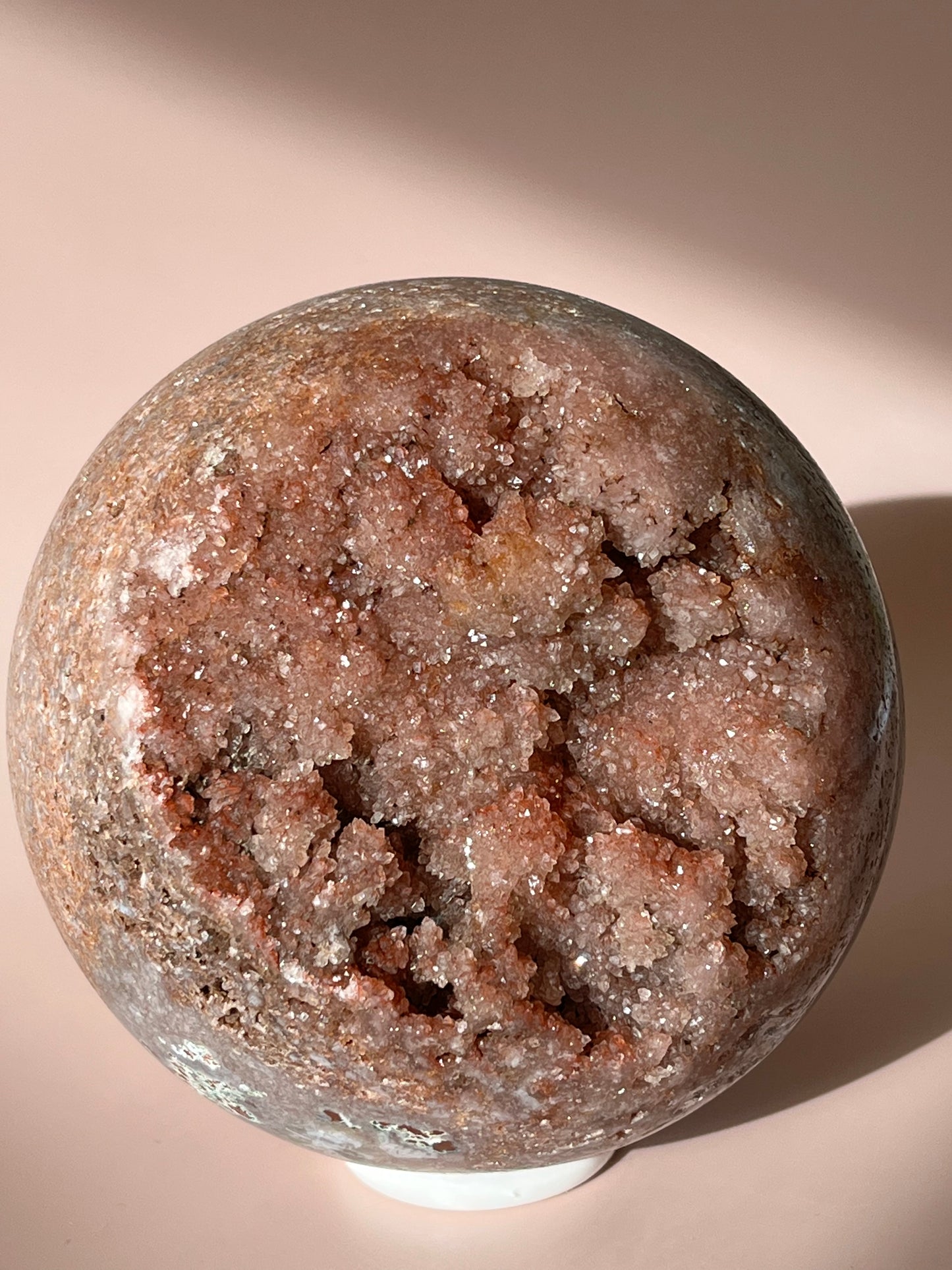 Pink Amethyst Sphere - Judith