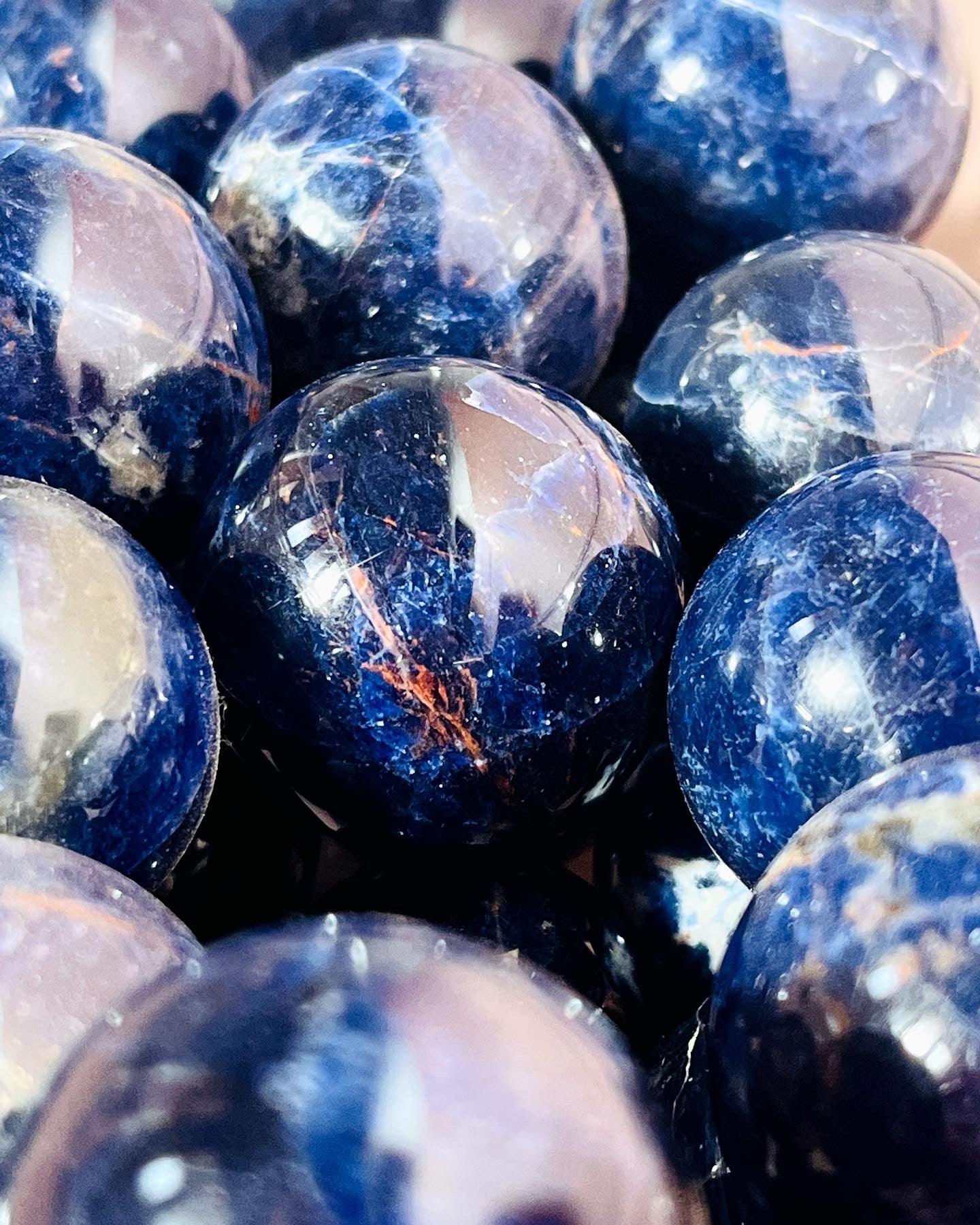 Sodalite Mini Spheres