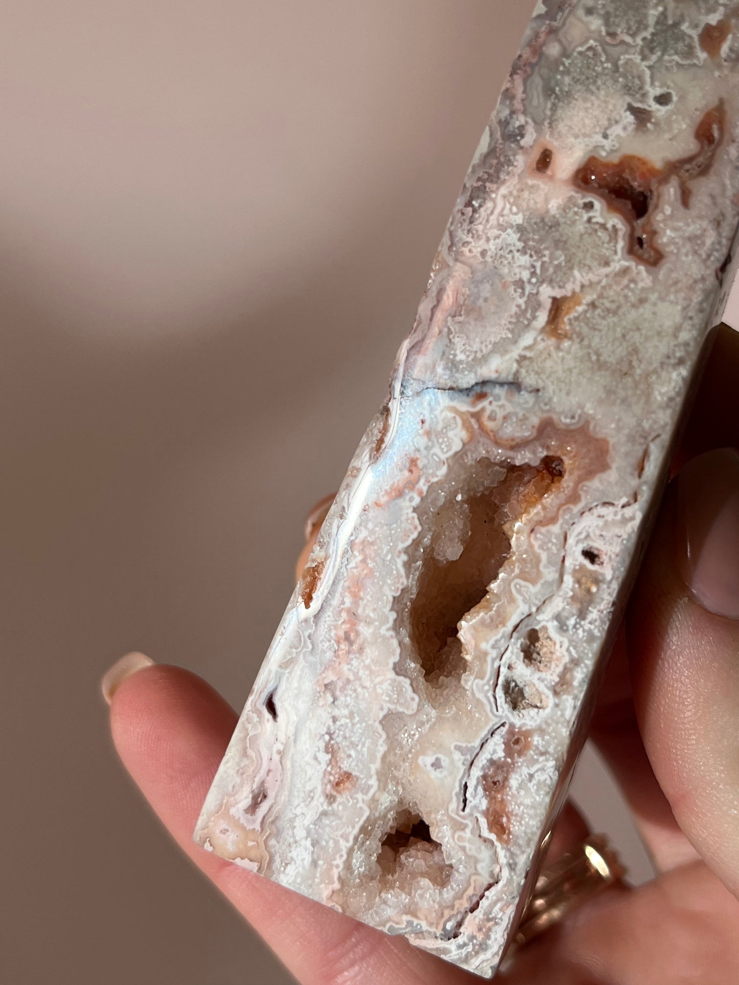 Crazy Lace Agate Tower