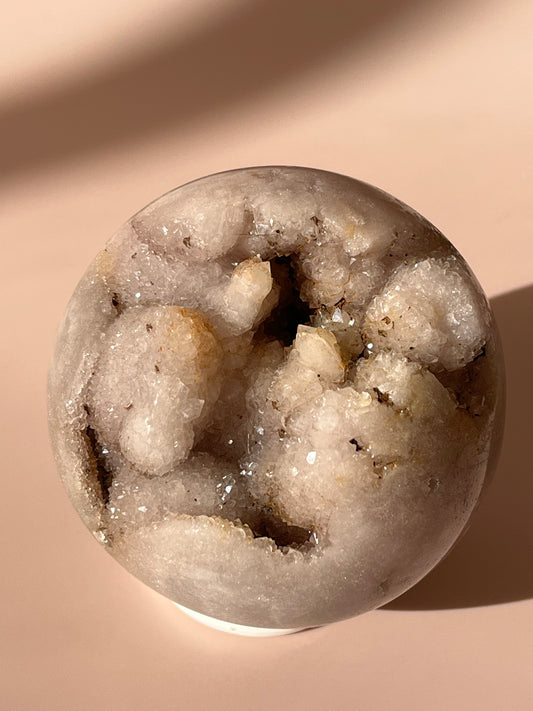 Pink Amethyst Sphere - Jazz