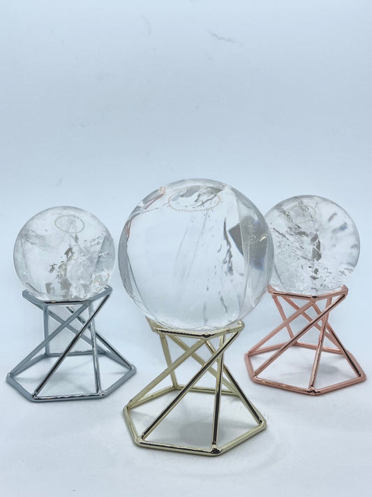 Doubled Sided Egg/Sphere Stands