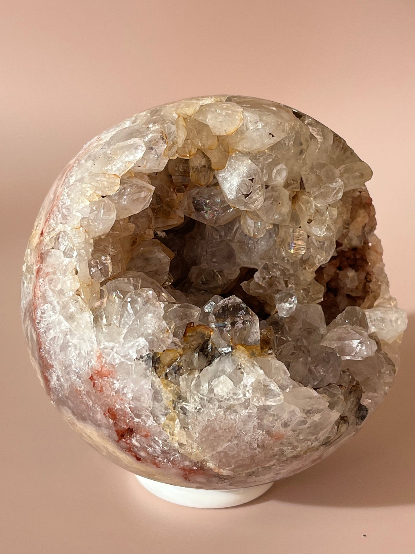 Pink Amethyst Sphere - Nikki