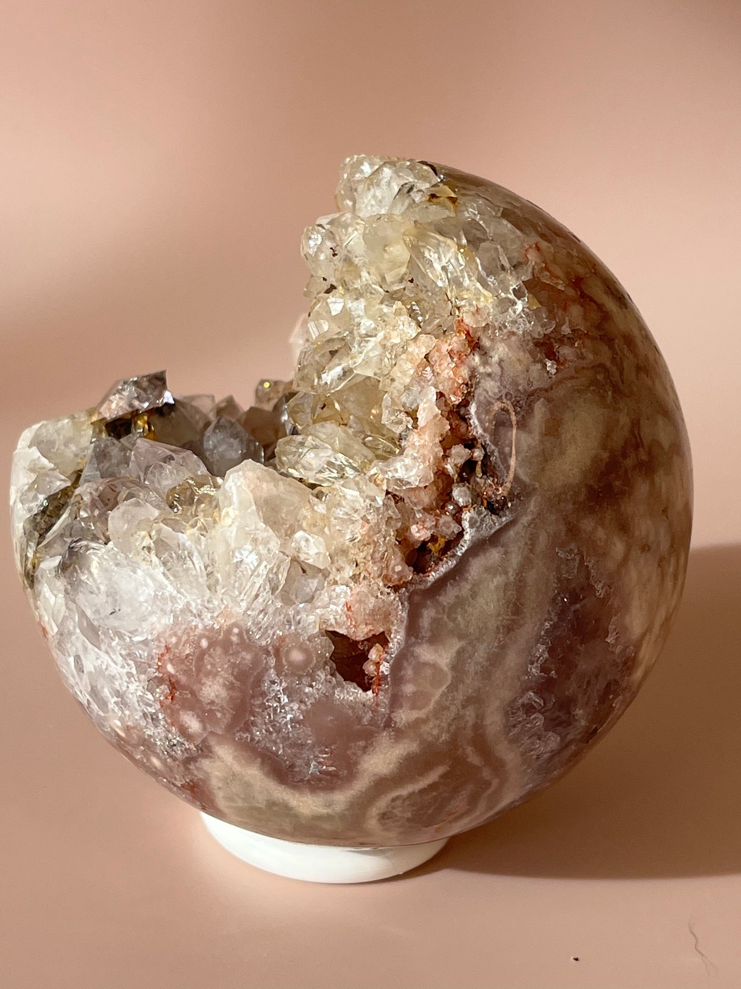 Pink Amethyst Sphere - Nikki